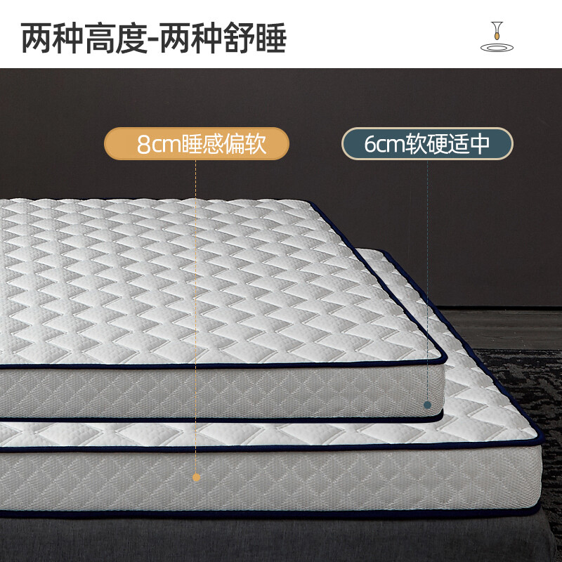 小米生态链加厚乳胶记忆棉床垫 为品质睡眠打造的租房与家用优选